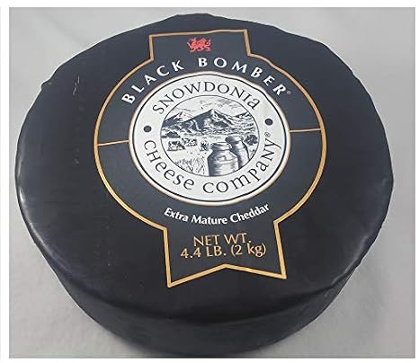 Snowdonia Black Bomber Cheddar. England.wheel. 4.4 Lb.