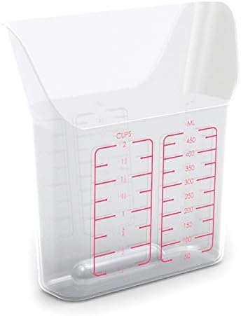 Healthy Measures 74400 Adjustable Prep 'N' Measure Measuring Cup, Green