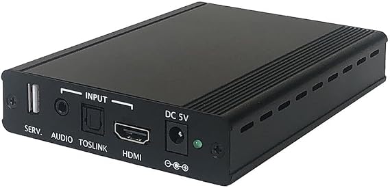 4K UHD HDMI Scaler - HD Video Up Down Converter with Audio Extraction HDMI 2.0