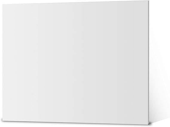 Framer Supply White Foam Board, 24x36 Inches, 3/16" Thick, 25 Sheets | Foamboard Sheets, Lightweight, for Craft & Display