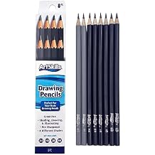 ArtSkills Sketch Pencils for Drawing, Graphite Art Pencil Set for Sketching & Shading, 8pc