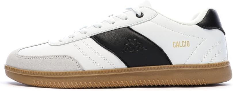 Kappa Men's White Sneakers Logo Mattea