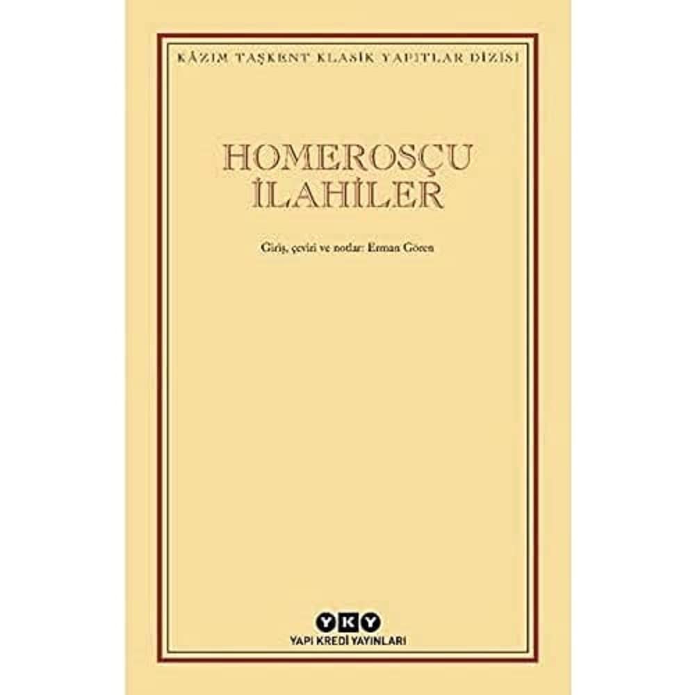Homerosçu İlahiler Kağıt Kapak – 12 Mart 2021