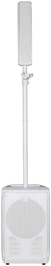 RCF EVOXJMIX8WHITE 2" full-range drivers paired with a high-powered 12" woofer