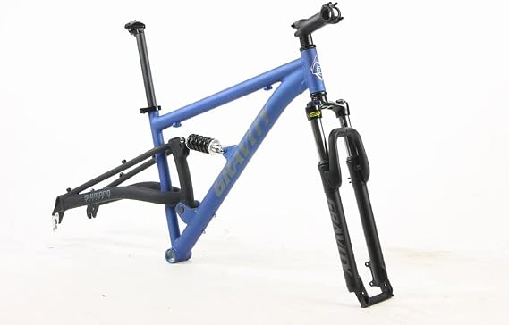 Gravity FSX 29 inch Aluminum Dual Suspension Mountain Bike ATB Bike Frame Set Fork Headset Seatpost