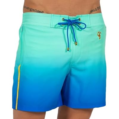 Tucann Mens Trunks 5 Compression Liner Quick Dry Zipper Pocket Chlorine Resistan 4 Way Stretch Printed Swim Shorts for Men