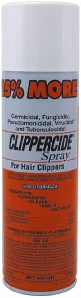 Barbiside 72131 Clippercide Spray- 12 Oz