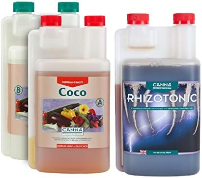 Holland Hydroponics Canna Coco A&B 1L + Canna Rhizotonic 1L