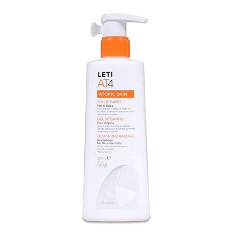 Leti At-4 Gel Baño 250 ml Atopicas
