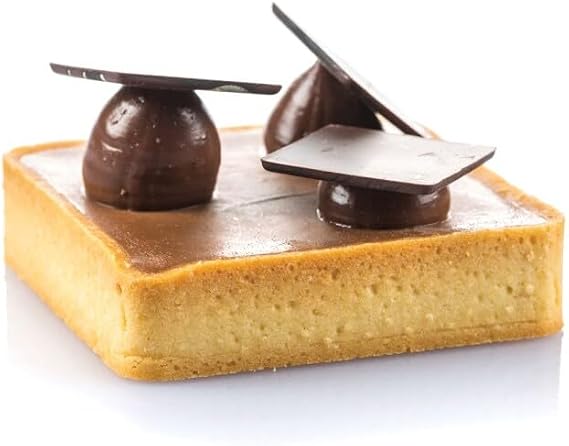 Delikli Tart Kalıbı 10x10x2 2 li