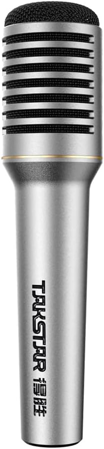 TAKSTAR TA-68 Cardioid Dynamic Vocal Microphone, Shock-Mounted Cartridge | 50Hz-16kHz Response, Shock-Mounted Cartridge, Cardioid Pattern, Includes Metal Carrying Case, 3-pin XLR
