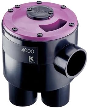 K-Rain 4000 Series Reclaimed Water Use Indexing Valve: 4 Outlet, 2 Zones