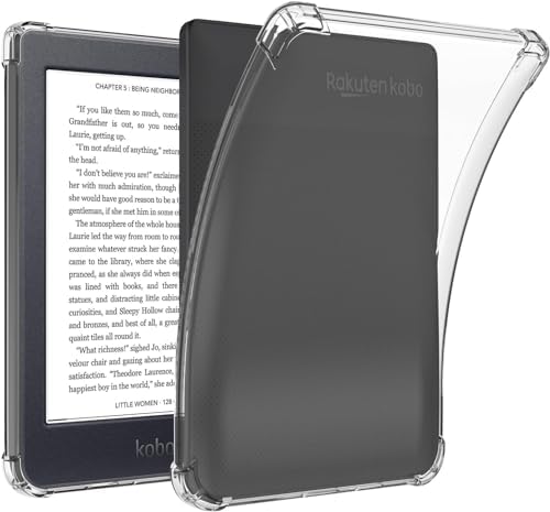 Case Compatible with Kobo Libra Colour 7.0, Ultra Slim Soft,Matte Transparent TPU Case Clear Back Cover Fits Kobo Libra Colour,Clear