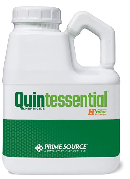 Quintessential Herbicide (64 oz.) Quinclorac 1.5 L Improved Formulation, H-Value Technology, Liquid Crabgrass Killer - 64 oz.