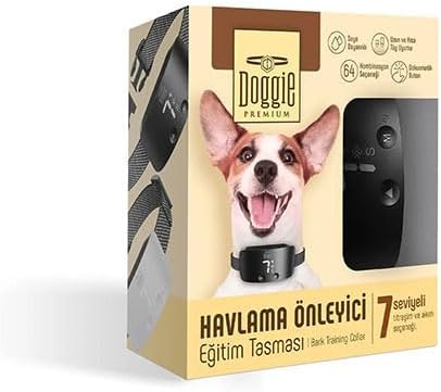 Doggie Havlama Önleyici Eğitim Tasması Black