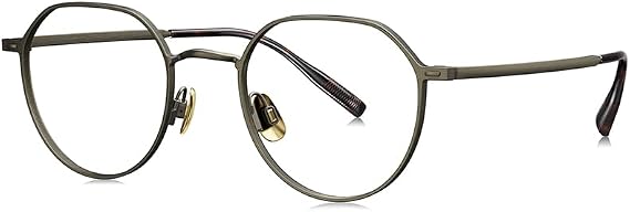 BOLON Lightweight Full Titanium Round Eyeglass Frames BT1559 Meridian 48mm