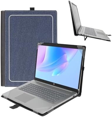 Honeymoon Protective Case Cover for IdeaPad Flex 5 Gen 7 & ProSlim 5i & Slim 5i Pro Gen 876 Series 16 Inch Laptop,Multi-Angle Stand with Heat-Vent,Blue