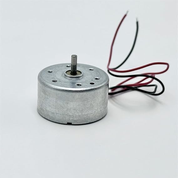 RF-300FA-12350 RF-300C Mini 300 Motor DC 1.5V 3V 5V 6V 7700RPM Micro 24mm Round Spindle Motor DIY Hobby Toy Solar Power Model