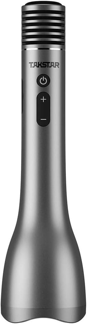 12W Wireless Bluetooth Microphone, Handheld Karaole Mic & Voice Amplifier