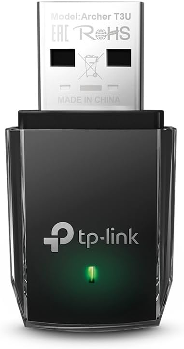 TP-Link Archer T3U, AC1300 Mini Wireless MU-MIMO USB Adaptör | Çift bant, MU-MIMO, USB 3.0, hızlı bağlantı, ideal akış HD/uzaktan kumanda, Windows ve macOS uyumlu