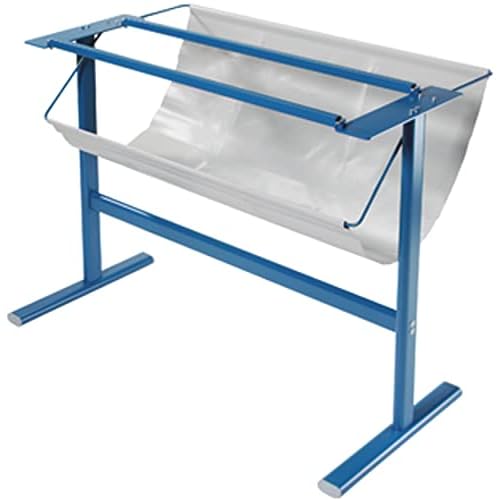 Dahle 796 Trimmer Stand wPaper Catch, Ensures Optimal Height, German Engineered, Steel, for Dahle 446 Premium Rotary Trimmer