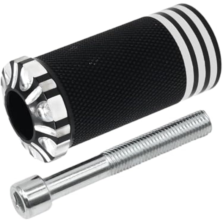 Black Aluminum Motorcycle Shifter Peg Gear Shift Lever Replacement for Harley Davidson Touring Softail Dyna Sportster Street Glide Road 1Pcs