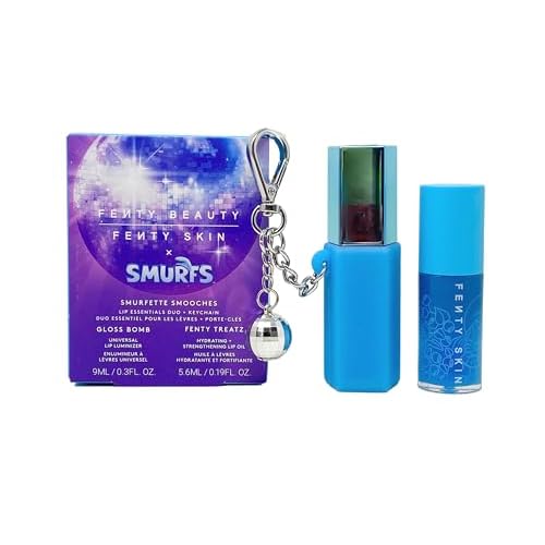 Smurfette Smooches Lip Essentials Duo  Keychain