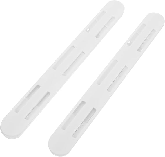 2pcs Multifunctional Silent Drawer Slides Easy No-Tool Installation Cabinet Track Glides for Kitchen Bathroom Storage