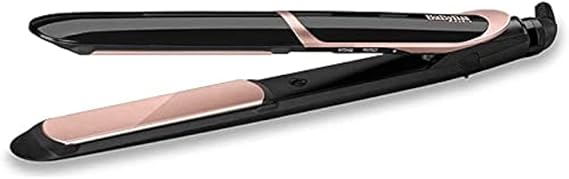 Babyliss Saç Düzleştirici Salon Straight, 235 Derece, Advanced Ceramics Isı Sistemi, 6 Dijital Isı Ayarı, ST391E