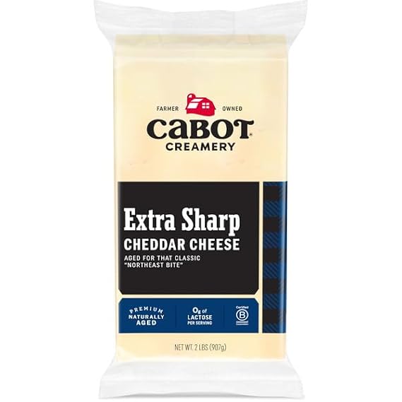 Extra Sharp Cheddar Cheese 2 lbs.