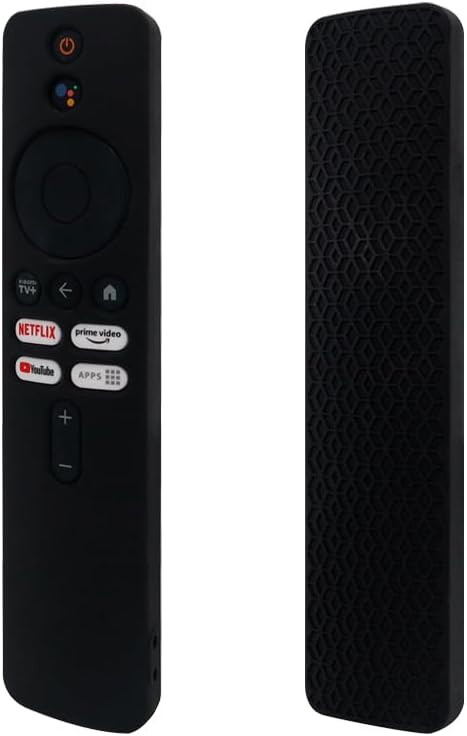 Case Compatible with Xiaomi TV Box S 3rd Gen/Xiaomi TV Box 4K 2, Silicone Anti-shock and Anti-fall Protective Cover.Black