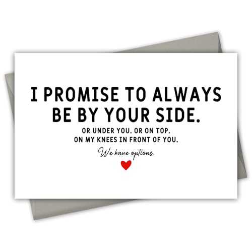 Funny Valentines Day Gifts for Him Mens Valentines Gifts, Wedding Anniversary Birthday Gifts for Men Boyfriend Husband Valentines Day Gifts, I Love You Romantic Gifts for Him Valentines Day Cards