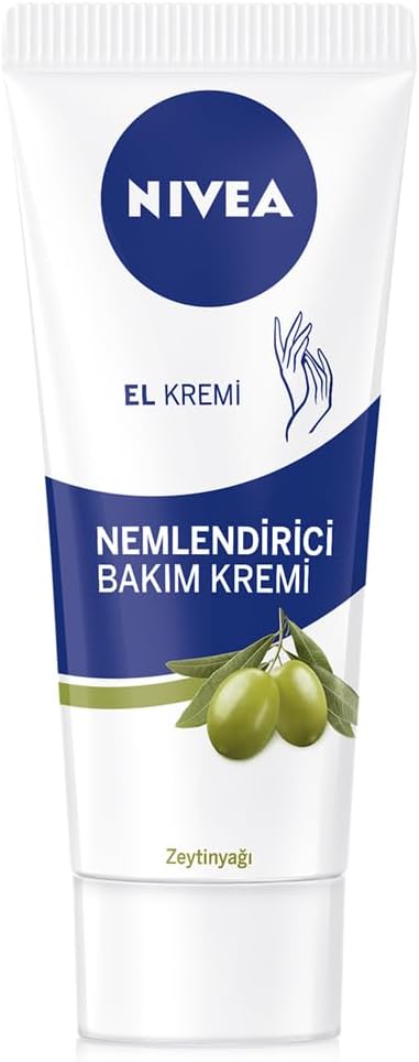 NIVEA Hand Cream Olive Oil Moisturizing Care Cream (75 ml)