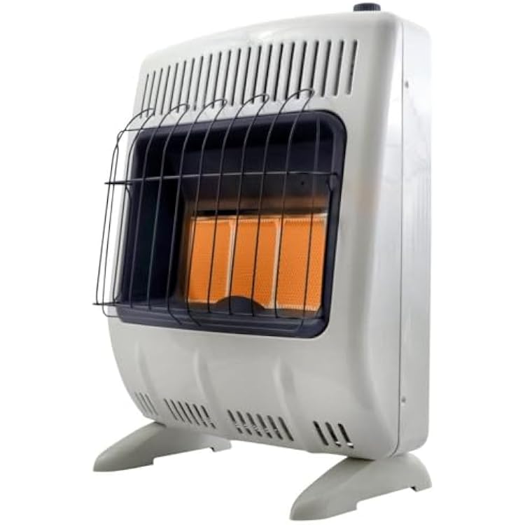 Heatstar 20,000 Btu Vent Free Radiant Natural Gas Heater With Thermostat And Blower
