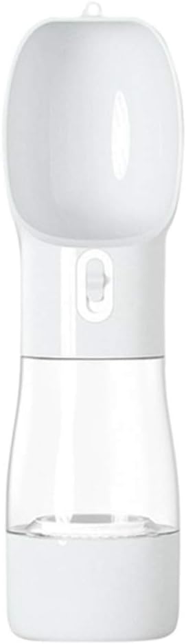 Portable Dog Water Bottle, Dogs Travel Water Bottle, Pets Water Dispenser for Dog Cat Pet Outdoor Walking Travelling,Easy to Carry Doggy Bottles,Gray