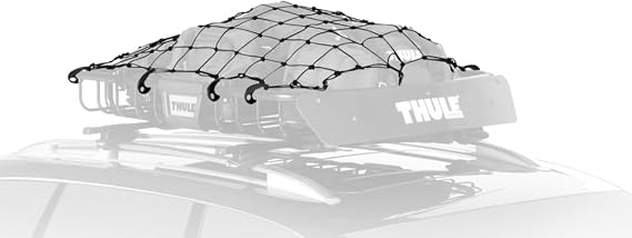 Thule 692 Roof Rack Mount Cargo Basket Net, One Size | automotive-cargo-baskets