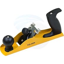 TOLSEN Hand Held Bench Wood Planer with Blade Woodworking Smooth Wood Shaver