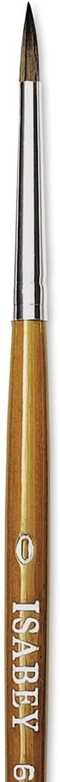 Isabey Isacryl Synthetic Brush, Round, Size 0