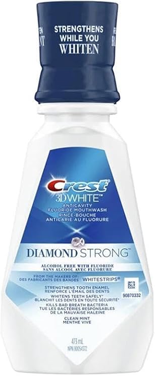Crest 3D White Mint Mouthwash, 32 Fl Oz (Pack of 1)