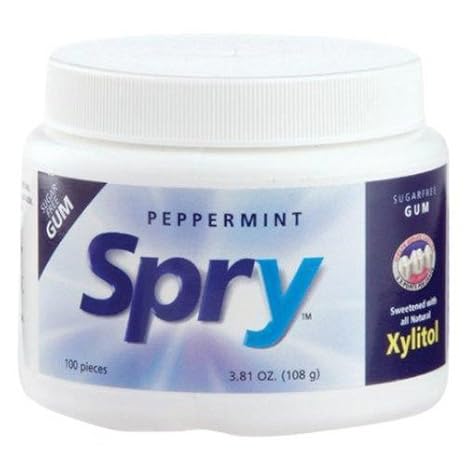 Spry Dental Defense System - Chewing Gum - 100 count: Cinnamon