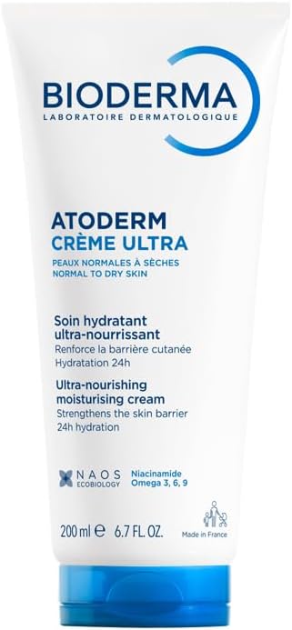 Bioderma Atdelm Cream D Tube Included, 6.8 fl oz 200 ml