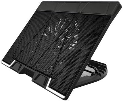 Zalman ZM-NS3000" 200MM Fanlı 6 Kademe Yuksekli̇k Ayarlı Tyep-C Data Baglantılı Notebook Stand ve Sogutucu