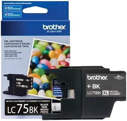 BRTLC75BK - Brother LC75BK Printer Ink Cartridge