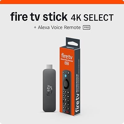 Amazon Fire TV Stick 4K Select bundle with Alexa Voice Remote Pro