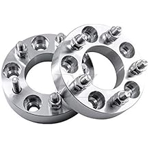 2 Wheel Adapters 5x4.5 (114.3mm) to 5x150 1" Thick Fits Toyota Highlander Rav4 Sienna & Mount Wheels from 5 Lug Tundra