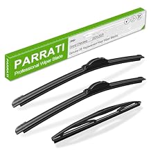 PARRATI 3PCs Windshield Wiper for Jeep Grand Cherokee 2024-2025 Exact Replacement - 24+24+10 - All Season Graphene Coating Quiet Streak Free