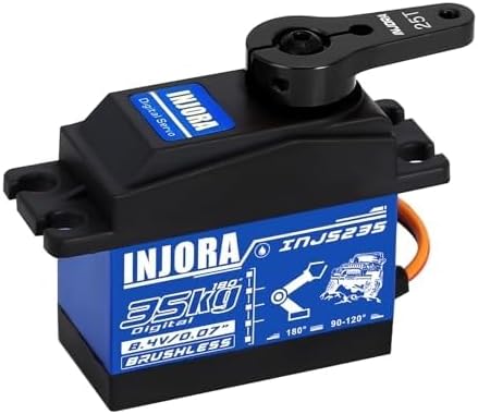 INJORA 35KG Brushless Waterproof High Torque Digital Servo for 1/10 1/8 RC
