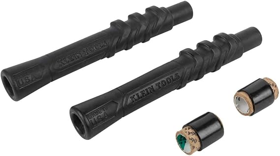 Klein Tools M200ST Plier Cushion Grip Kit with Heat Shrink Bands, Made in USA, use with Klein Slim-Head Ironworker's Pliers Cat No. 201-7CST, 2-Pack