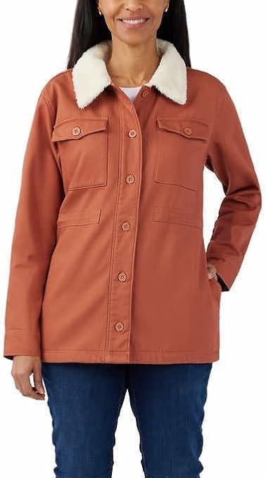 HANG TEN Ladies' Utility Jacket | Copper, Large