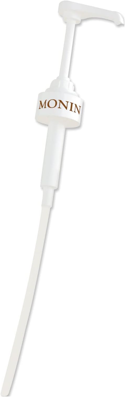 MONIN Syrup Pump 10ml, Fits Standard 700ml Glass Bottles Perfectly | Easy-pour dispenser, precise measured pour, simple twist-on fitting, bar and cafe essential accessory, mess-free portioning